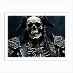 Dead Man Pirate Art Print