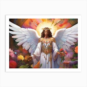 Garden Of Eden Wings Art Print