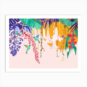 Tropical Canopy Art Print