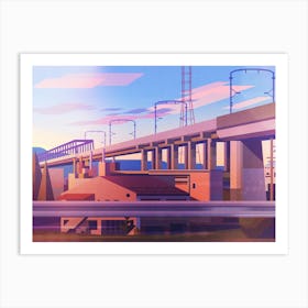 RAILWAY Art Print