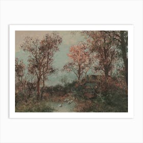 Winter Scene Art Print