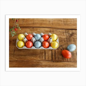 Easter Eggs 474 Art Print