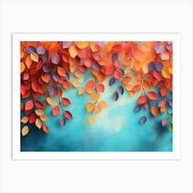 Autumn Leaves 15 Art Print