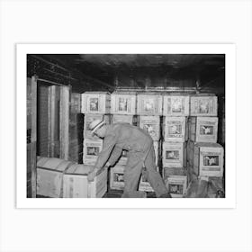 Crates Of Lettuce For Shipment, Canyon County, Idaho By Russell Lee Art Print