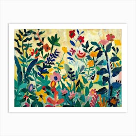 Garden Of Flowers 2 Art Print