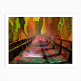 Road To Autumn Art Print