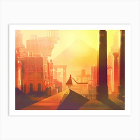 JOURNEY Art Print