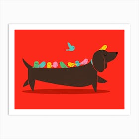 Bird Dog Art Print