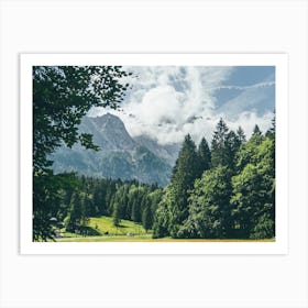 Zugspitze Art Print