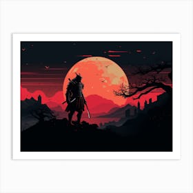 Samurai 3 Art Print Art Print