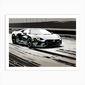 Lamborghini 218 Art Print