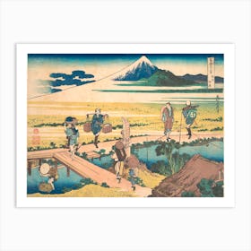 Nakahara In Sagami Province, From The Series Thirty Six Views Of Mount Fuji (1830–32), Katsushika Hokusai Art Print