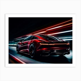 Tunnel Velocity Art Print