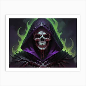 Skeleton 16 Art Print