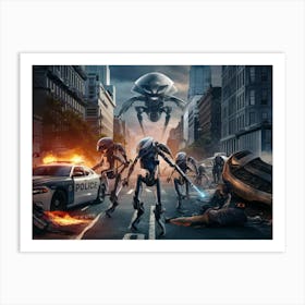 Alien Invasion Art Print