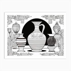 Vases Art Print