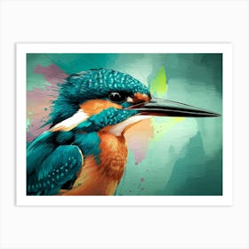 Kingfisher 2 Art Print