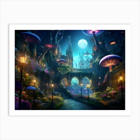 Fairytale Forest 5 Art Print