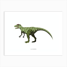 Allosaurus Art Print