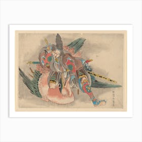 Okijiro Hironari, Katsushika Hokusai Art Print