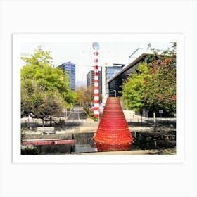 Auckland City Centre Art Print