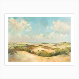 Sand Dunes 16 Art Print