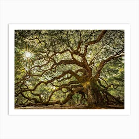 Angel Tree Art Print