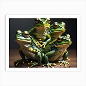 Frogs Art Print