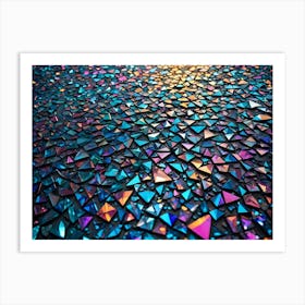 Shattered Glass Art Print