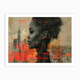 Temporal Resonances: A Conceptual Art Collection. New York City Art Print