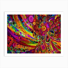 Abstract Ideas - Abstract Psychedelic Art Print