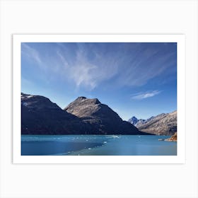 Fjords Of Greenland (Greenland Series) Art Print