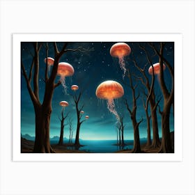 Jellyfish Art Print