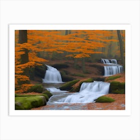 Fall Time In the Poconos-1 Art Print