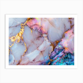 Marble Art Print