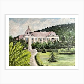 House On The Hill Art Print