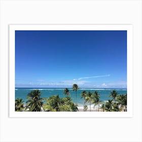 Beach Views in Puerto Rico 2 Art Print