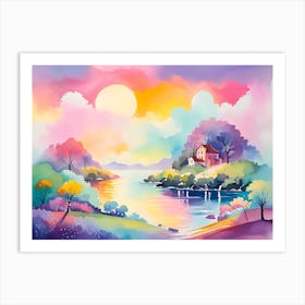 Landscape 19 Art Print