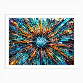 'Burst' Art Print