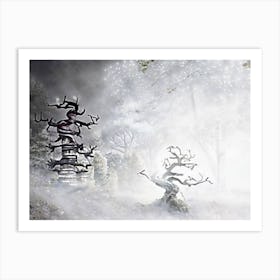 Shinto Shrine Art Print