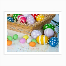 Easter Eggs 375 Art Print