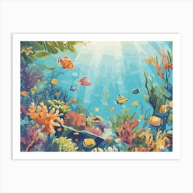 Under The Sea 9 Art Print