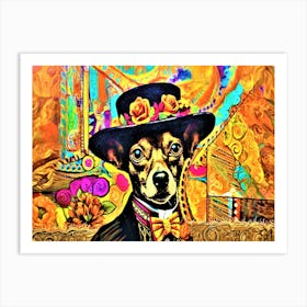 Godfather Chihuahua - Chihuahua Dog Art Print