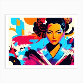 Geisha 123 Art Print