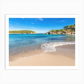 Cala Marcal Beach Mallorca Art Print