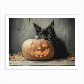 Jack O Lantern 4 Art Print