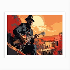 Johnny B Goode 3 Art Print