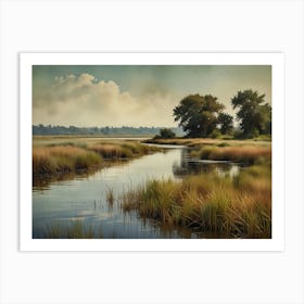 Marsh 2 Art Print