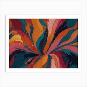 Abstract Painting 17 Art Print