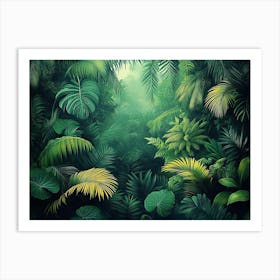 Tropical Jungle 5 Art Print